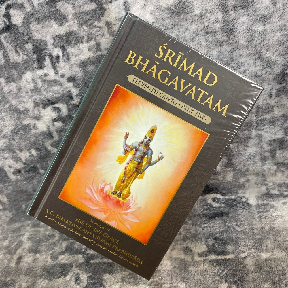 Srimad Bhagavatam Eleventh Canto Part Two Hardcover NEW SEALED BBT Prabhupada
